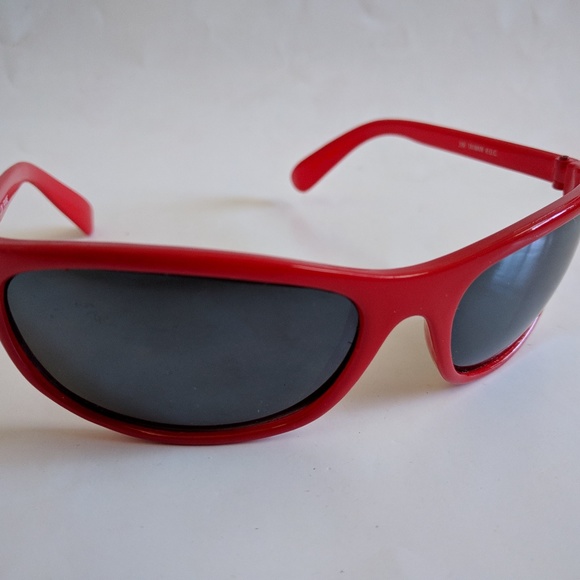 Vintage biker style sunglasses wsilver mirror lens - Picture 1 of 1